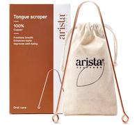 Bambaw Arista Copper Ayurvedic Tongue Scraper - 2 Pack