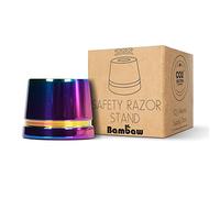 Bambaw Safety Razor Stand, Does Not Fit All Safety Razors, Double Edge Razor Holder Shave Stand, Shaving Holder, Rainbow