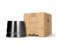Bambaw Safety Razor Stand, Does Not Fit All Safety Razors, Double Edge Razor Holder, Shaving Stand, Black