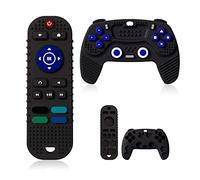 Bambebe 2 Pack Baby Silicone Teething Toys, 3-6 Months Teethers, Remote Control Shape Teethers