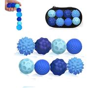 Bambebe 8PCS Silicone Magnetic Balls Fidget Toys for Adults & Teens, Stress Relief Sensory Toys for Autism ADHD Anxiety, Fun Textures Gadgets, Office Desk Toy for Women Men Teen