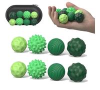 Bambebe 8PCS Silicone Magnetic Balls Fidget Toys for Adults & Teens, Stress Relief Sensory Toys for Autism ADHD Anxiety, Fun Textures Gadgets, Office Desk Toy for Women Men Teen