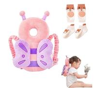 Bambebe Baby Head Protection Pillow Backpack Safety Pads Adjustable Size Protector for 4-24 Months Toddler Safety Helmet Harness Walking