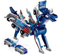 Bambebe Transforming Unicorn Car, Transformable Car Toys for 3-8 Year Old Boys Girls, Magnetic Connections Transformed Unicorn Toys for Boys Girls Birthday Gift