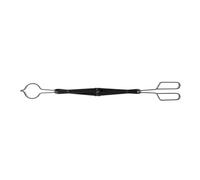 Bamberg 26Inch Long Firewood Tongs Log Grabber for Fire Pit Campfire Bonfire Fireplace Heavy Duty Wrought Iron Easy Install