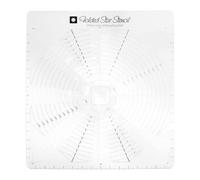 Bamberg Folded Star Guide Template for Fabric, Printed Interfacing Templates Made for Use with Round or Square Folded Patterns