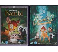 BAMBI 1-2 COMPLETE COLLECTION / 1. BAMBI / 2. BAMBI 2 = ULTIMATE 2x DVD UK SET