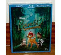 Bambi 2 The Prince of the Forest Blu Ray+DVD Disney New Slipcover (Unopened) R2