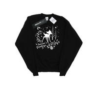 Bambi Christmas Greetings Sweatshirt Disney Black 12-13 Years