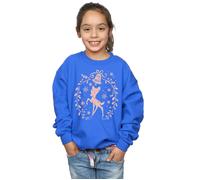 Bambi Christmas Wreath Sweatshirt Disney Blue 12-13 Years