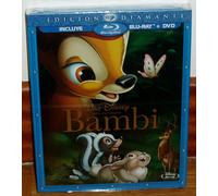 Bambi Diamond Edition Combo Blu Ray + DVD - Disney No. 5 Sealed New Slipcover