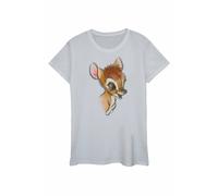 Bambi Drawing Cotton T-Shirt Disney Grey S