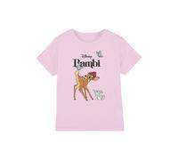 Bambi Girl's & Thumper Girls T-Shirt Light Pink | Size: 7-8 Years Bambi Light Pink 7-8 Years