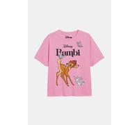 Bambi Girl's & Thumper Girls T-Shirt Light Pink | Size: 9-10 Years Bambi Light Pink 9-10 Years