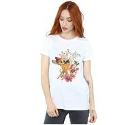 Bambi Meadow Cotton Boyfriend T-Shirt Disney White S