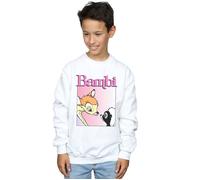 Bambi Nice To Meet You Sweatshirt Disney White 12-13 Years