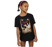 Bambi Retro Poster Cotton T-Shirt Disney Black 12-13 Years