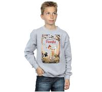 Bambi Retro Poster Sweatshirt Disney Grey 12-13 Years