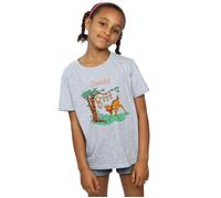 Bambi Tilted Up Cotton T-Shirt Disney Grey 12-13 Years