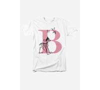Bambi Women's B Sketchy T-Shirt White | Size: Medium Bambi White M