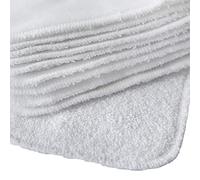 Bambinex multi pack of 10, maxi soft, baby wipes, baby wash cloth, ultra soft with 2 functional sides