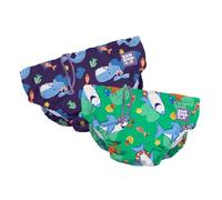 Bambino Mio, Revolutionary Reusable Swim Nappy Pants for Babies and Toddlers, Boys and Girls, Squirt, Pack of 2, 0-6 Months