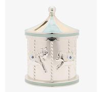 Bambino Blue Carousel Money Box Gift CG1920B