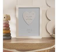 Bambino by Juliana 1st Birthday Blue Framed Plaque in Light Blue Bambino by Juliana Light Blue