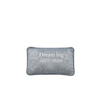 Bambino by Juliana Rectangle Velvet Cushion "Little Man" in Blue Bambino by Juliana Blue