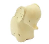 Bambino by Juliana Resin White Elephant & Stars Money Box