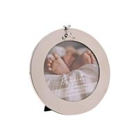 Bambino by Juliana Round Frame Teddy in Silver Bambino by Juliana Silver