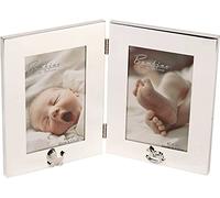 Bambino by Juliana S/Plated Double P/Frame - 4" x 6"