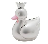 Bambino by Juliana Silver Plated Money Box Swan Bambino by Juliana Silver