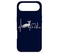 Bambino Cat Heartbeat EKG Funny I Love My Hairless Cats Case for iPhone Air