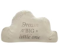 Bambino Cloud Velvet Cushion - White - 35x22cm