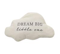 Bambino Linen Cloud Shaped Mini Cushion Dream Big