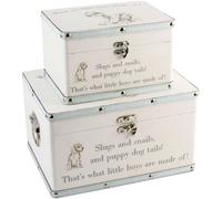 Bambino Luggage Storage Set of 2 Boxes Little Boys