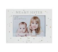 Bambino Me and Sister Photo Frame With Raised Teddy Icon Resin Mould