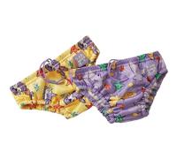 Bambino Mio 2 Pack Reusable Swim Nappies (12-15 kg) Age 2-3 Years | OEKO-TEX Standard 100 Snug fit to help catch poo - Lightweight, quick-drying - Stretchy waistband - Comfortable, soft fabrics
