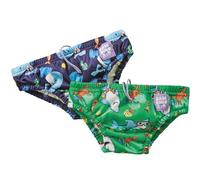 Bambino Mio 2 Pack Reusable Swim Nappies, (9-12 kg) Age 1-2 Years | OEKO-TEX Standard 100 Snug fit to help catch poo - Lightweight, quick-drying - Stretchy waistband - Comfortable, soft fabrics