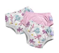 Bambino Mio (3 Pack) Training Pants for Toddlers Reusable Cloth Potty Pants Training Underwear, 2-3 Years, Pink Pegasus Palace, Baby and Toddler, Boys and Girls with Cross-Stitch