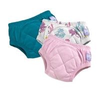 Bambino Mio (3 Pack) Training Pants for Toddlers Reusable Cloth Potty Pants Training Underwear, 2-3 Years, Pink Unicorn, Baby and Toddler, Boys and Girls with Cross-Stitch