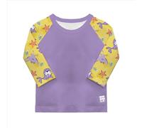 Bambino Mio, Long Sleeve Swim Rash Top, Baby and Toddler Sun Protection Vest, UPF40+ - Sand Squad, XLarge (2-3 Years)