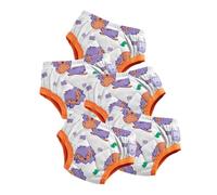 Bambino Mio British Brand Toddler Reusable Potty Training Pants Cotton, 5 Pack, (2-3 Years), Spike, Boys and Girls, for Baby