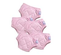 Bambino Mio BRITISH BRAND Toddler Reusable Potty Training Pants Cotton, 5 PACK, (3-4 Years), Light Pink, Boys and Girls, for Baby