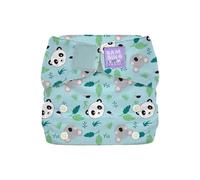 Bambino Mio, Miosolo All-in-One Reusable Nappy, Eco Chemical Free Cloth Nappy (Little Paws) One Size