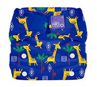 Bambino Mio, Miosolo Classic All-in-One Reusable Nappy, Eco Chemical Free Nappy (giraffee Jamboree, One Size)
