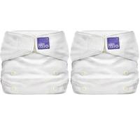 Bambino Mio, Miosolo Classic All-in-One Reusable Nappy, Eco Chemical Free Nappy (Marshmallow, One Size) (Pack of 2)