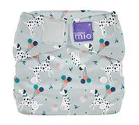 Bambino Mio, Miosolo Classic All-in-One Reusable Nappy, Eco Chemical Free Nappy (Puppy Party, One Size)
