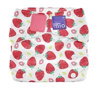 Bambino Mio, Miosolo Classic All-in-One Reusable Nappy, Eco Chemical Free Nappy (Strawberry Cream, One Size)